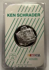 1991 Ken Schrader Nascar Race Winston Cup .999 Silver 1 Oz TONED Coin #25