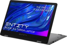 Entity Targa 11.6" Touchscreen Laptop Intel N4020 128GB SSD 4GB RAM Foldable