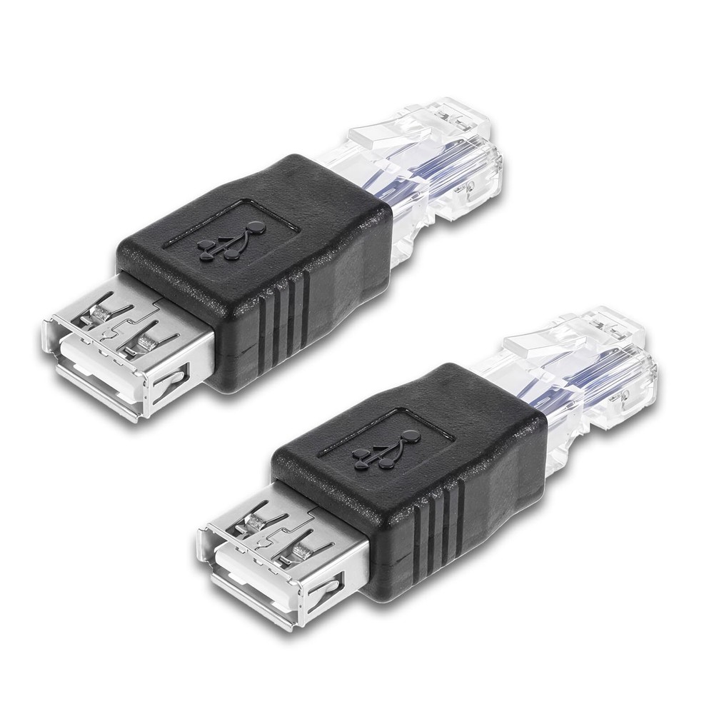 2-Pack USB to RJ45 Ethernet Adapter for Stable Wired Connection