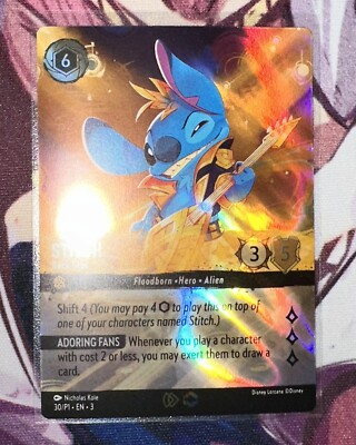 Stitch - Rock Star (Store Championship) - Disney Lorcana Stitch - Rock Star (Store Championship) - Disney Lorcana