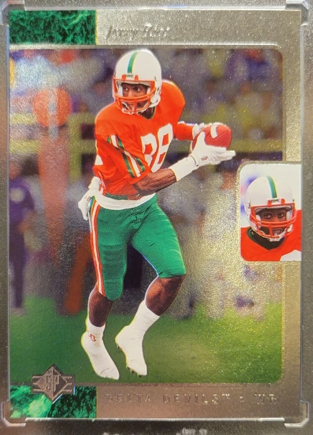 2013 SP Authentic Jerry Rice 1996 SP Design Insert #106 - Image 2 of 3