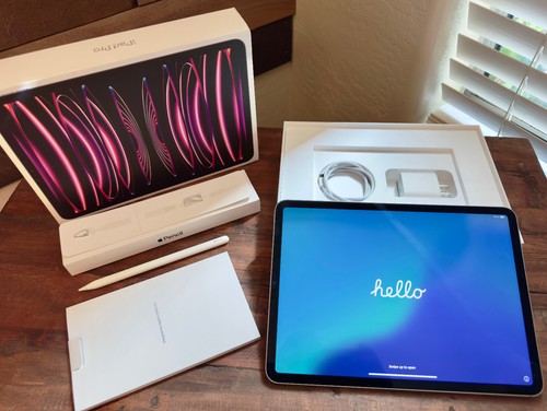 APPLE PAD PRO 11 M2 4TH GENERATION WI-FI + CELLULAR WITH APPLE PENCIL & WARRANTY