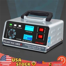 Heavy Duty Car Truck Battery Charger Automatic Pulse Repair Trickle 12V/24V 400W