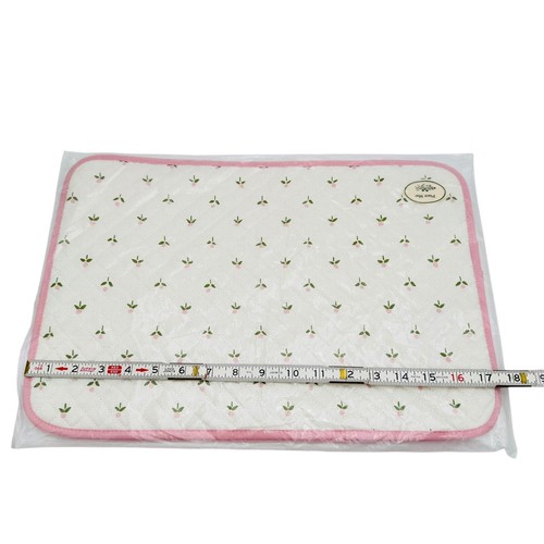 Laura Ashley Placemats Castle Berry VINTAGE PINK Flowers Set Of 2 NEW SEALED - Picture 3 of 7