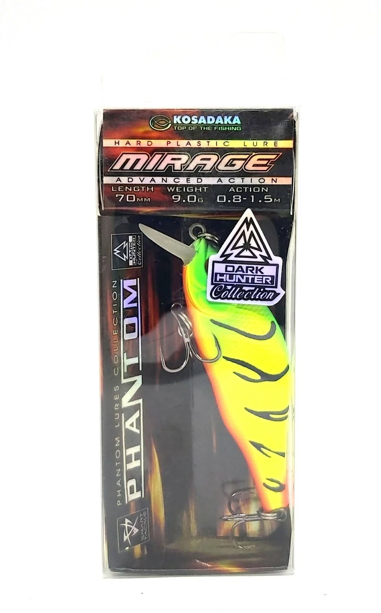 KOSADAKA MIRAGE XS 70F FLOATING FISHING CRANK BAIT LURE 70mm 9.0g DARK HUNTER