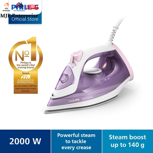 Perfect Care 3000 Series Steam Iron, 2000 W Power, 30 G/Min Continuous Steam, 14 - Picture 2 of 12