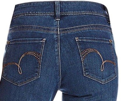 Lee Jeans Damen Perfect Fit Straight Leg Hose Stretch Form Denim NEU ohne Etikett - Bild 4 von 8