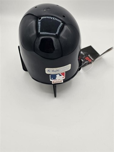 Mo Vaughn Autographed Red Sox Mini Helmet NO COA - Picture 5 of 6
