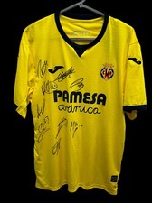 Villareal Hand Signed Home Squad Shirt 2