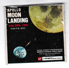 View-Master "Apollo Moon Landing" Partially Sealed GAF - SB1