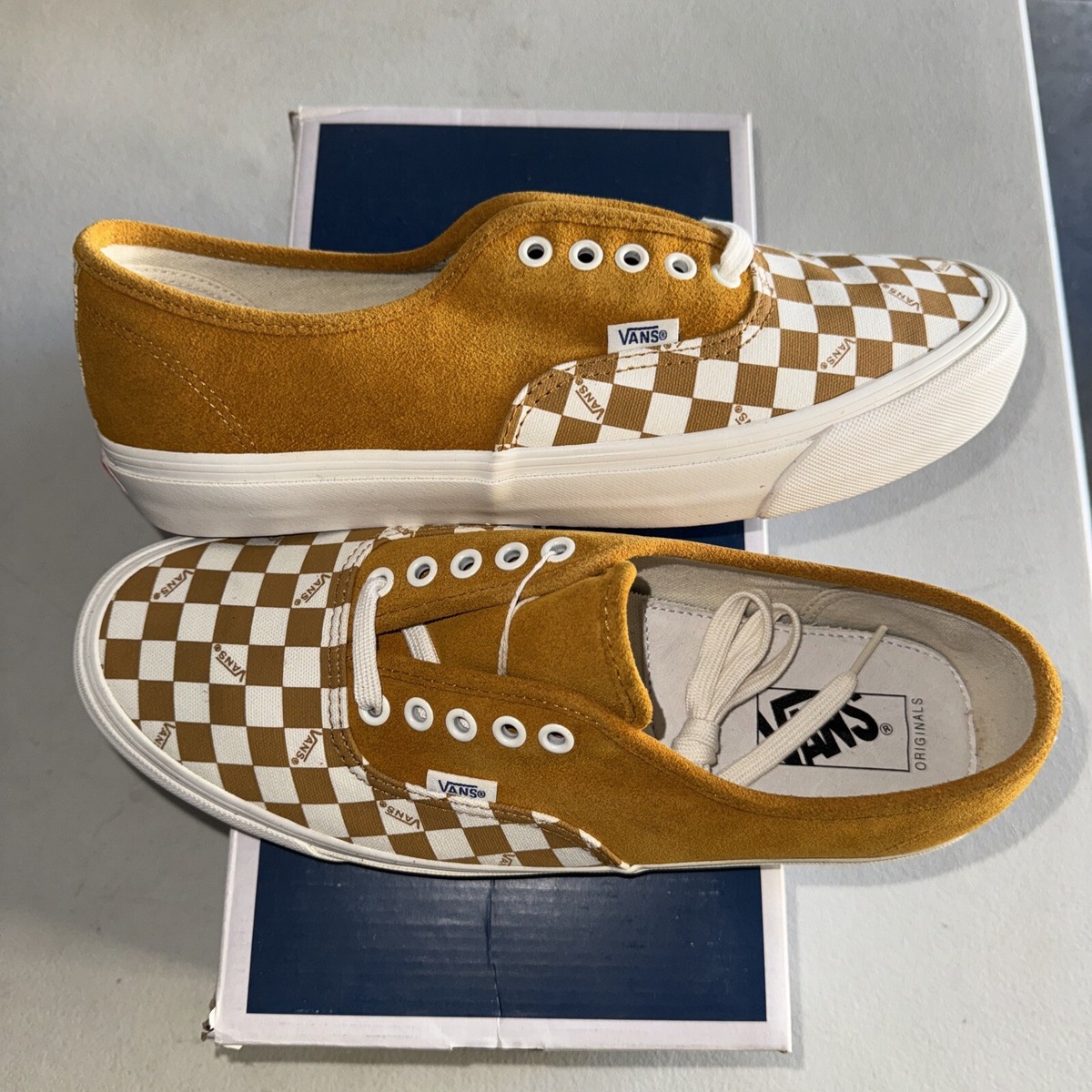 Vans Vault OG Authentic LX 11.5 Gold Rare Vtg Wtaps DEFCON Blends 