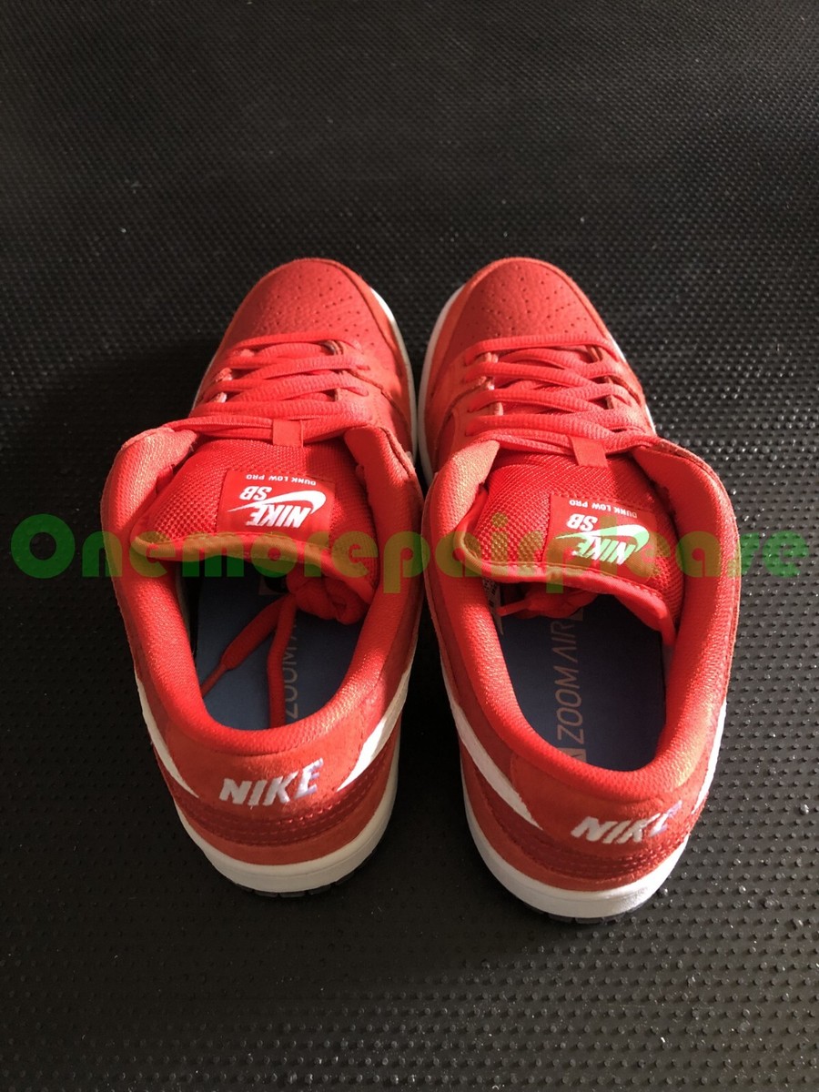 Size 8 - Nike Dunk Pro SB Low Challenge Red for sale online | eBay