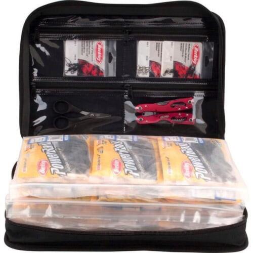 Fishing Bait Storage Binder 42 Bag Organizer Heavy Duty Waterproof Tackles New - Picture 2 of 8