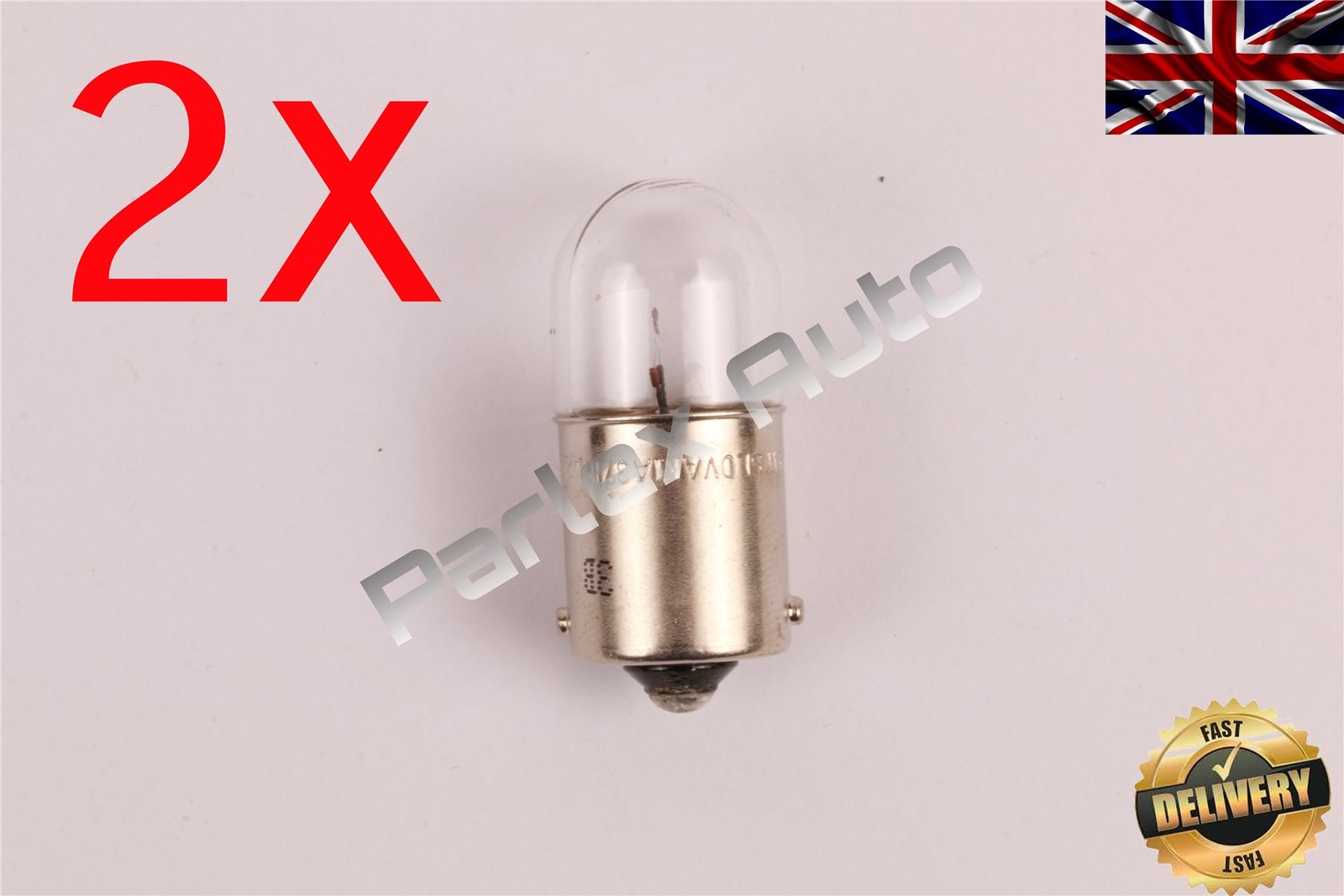Bulb R5w Small PACk of 2 12v Trade 5w Small BA15S R5W 207 Repeater Bulbs Lights MOT ...