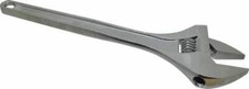 Paramount Chrome Vanadium Steel 18 Adjustable Wrench 2-116 Jaw Capacity Paramount Chrome Vanadium Steel 18 Adjustable Wrench 2-116 Jaw Capacity