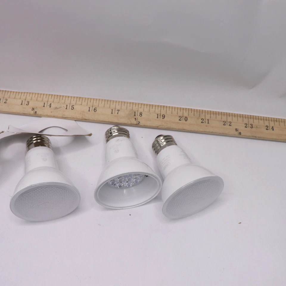 (3-Pk) Feit Electric LED Medium E26 Base Light Bulb - One Bulb has No Cover Lid - Image 2 of 3