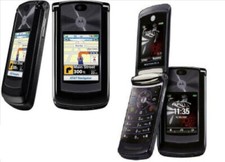 Original Motorola RAZR2 V9 2.2"2.0MP Bluetooth MP3 Flip Unlocked 3G CellPhone