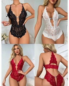 Women's Sexy Lingerie Nightwear Babydoll Underwear Lace Dress G-String Sleepwear