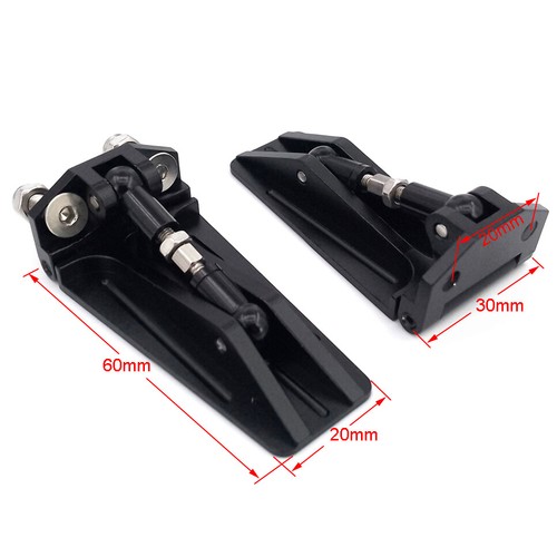 1Pair RC Boat Trim Tabs 60x30mm for RC Speed Boat Oval Vee TRAXXAS Spartan SR - Picture 2 of 15