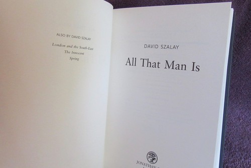 All that MAN Is ~ David Szalay. ManBooker 2016 preseleccionado HbDj nuevo en melb - Imagen 7 de 11