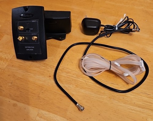 Radio Shack TV FM Antenna-Mounted High- Gain Signal Amplifier Cat No 15 ...