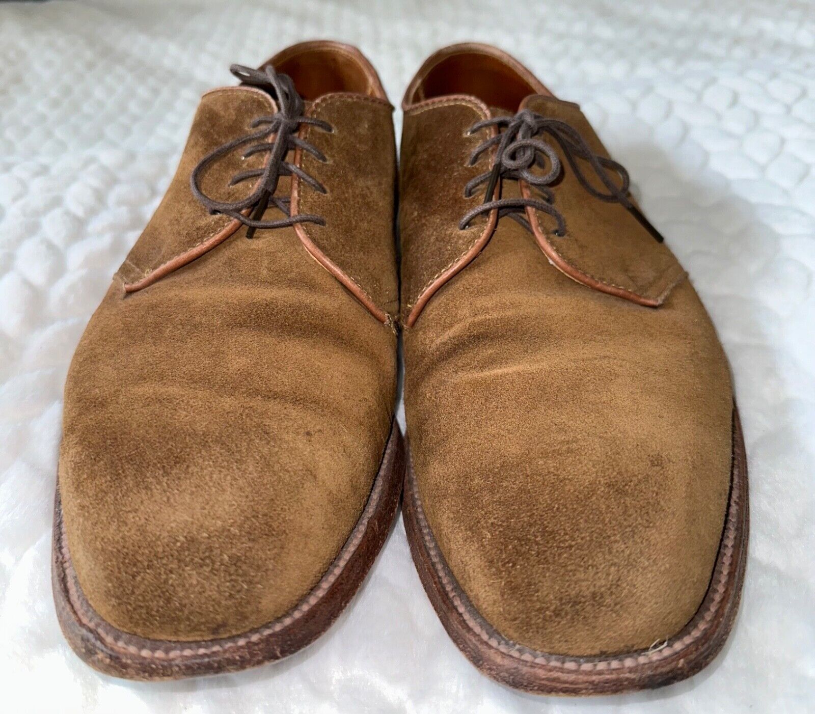 Alden D6404F Snuff Suede Plain Toe Dover