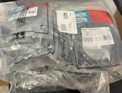 Tripp Lite series PDU Power Cord, C13 to C14 - 13A,250V, 16 AWG, 5 ft. (10 Pack)