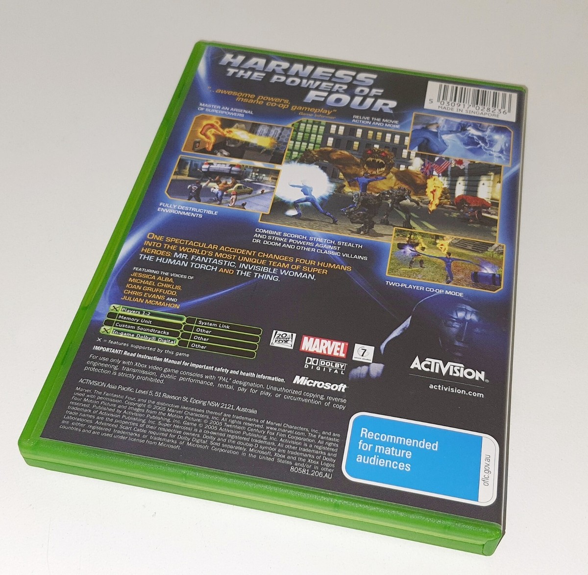 Xbox - ファンタスティック フォー / FANTASTIC 4 [XB](PAL) Amazon.com: Fantastic Four - Xbox : Video Games