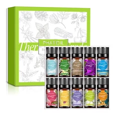 Fragrance Oil Gift Set 10x 10ml -for Candle Soap Wax Melts Making Diffuser Oil