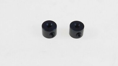 2 Pack 1/16'' Bore Shaft Collar With 2-56 Set Screw Black Oxide  BSC-006