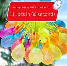 10 Packs 1110 Water Balloons-instant self tie. Summer Fun