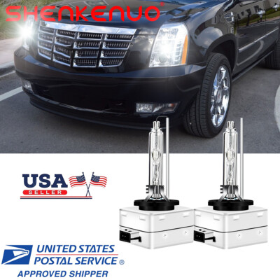 For Cadillac Escalade ESV 2007-2014 HID Headlight Bulbs 6000K High