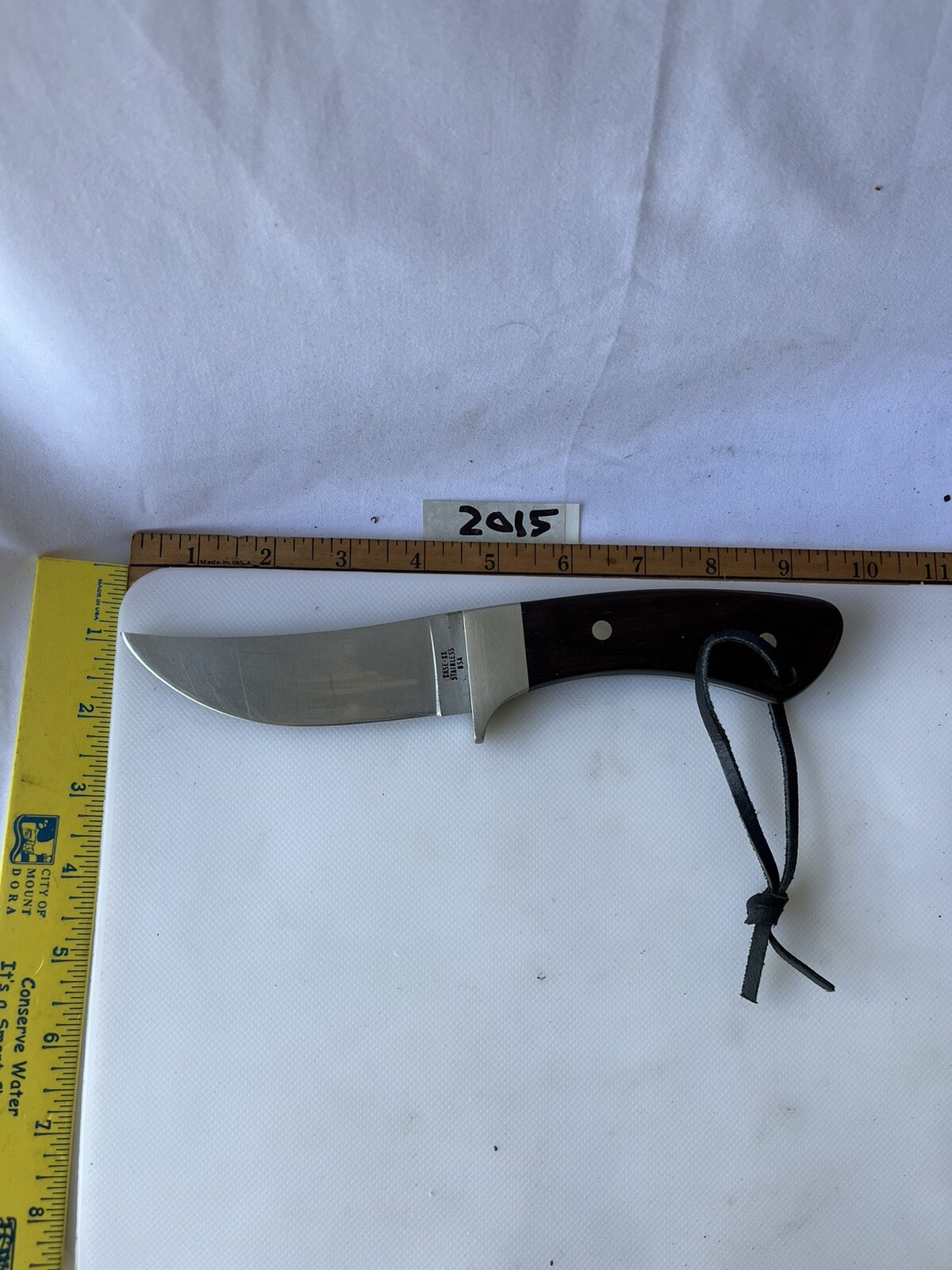 CASE XX KIOWA HUNTER FIXED BLADE KNIFE R703 WOOD HANDLE eBay