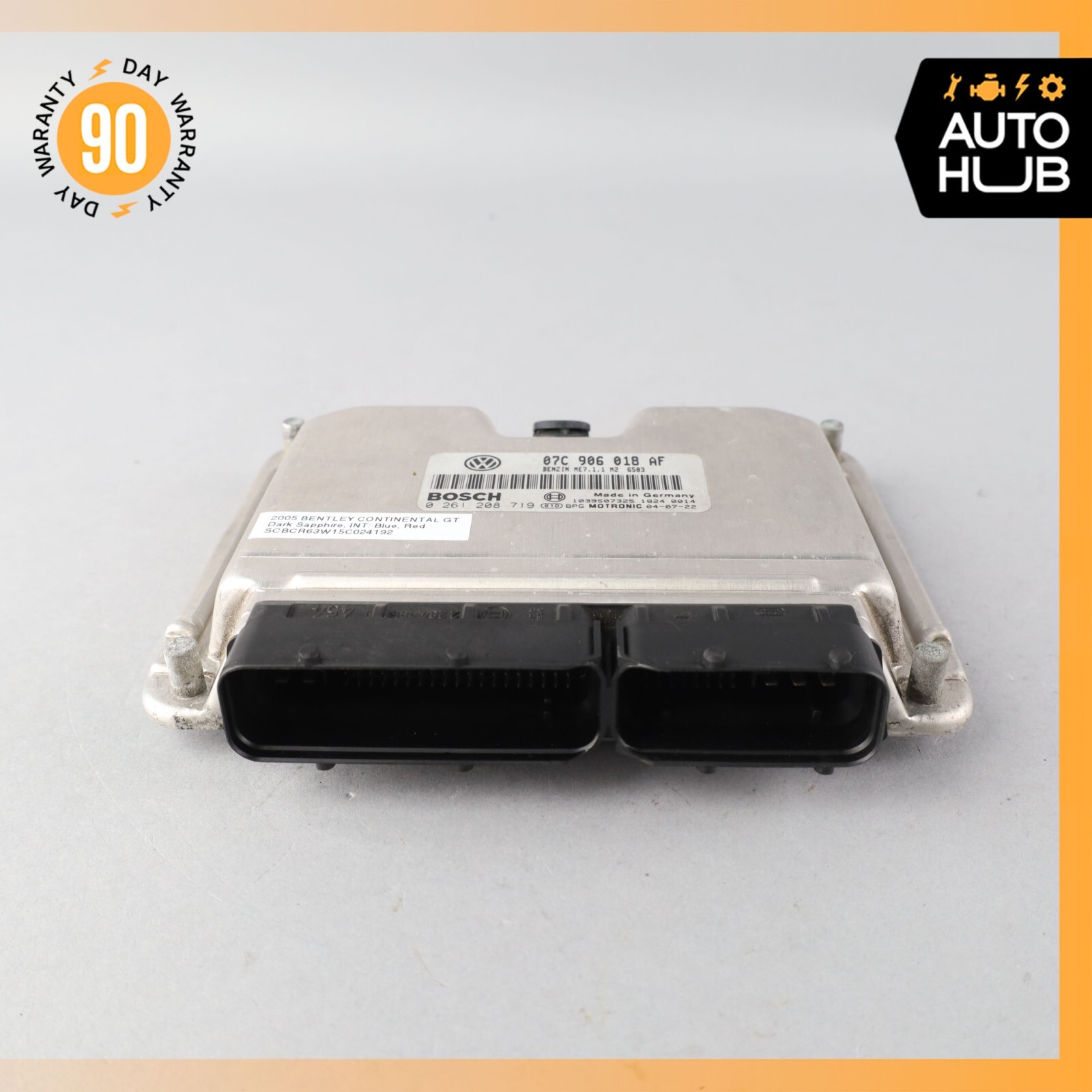 2005 Bentley Continental GT 6.0L W12 Engine Control Module ECU OEM
