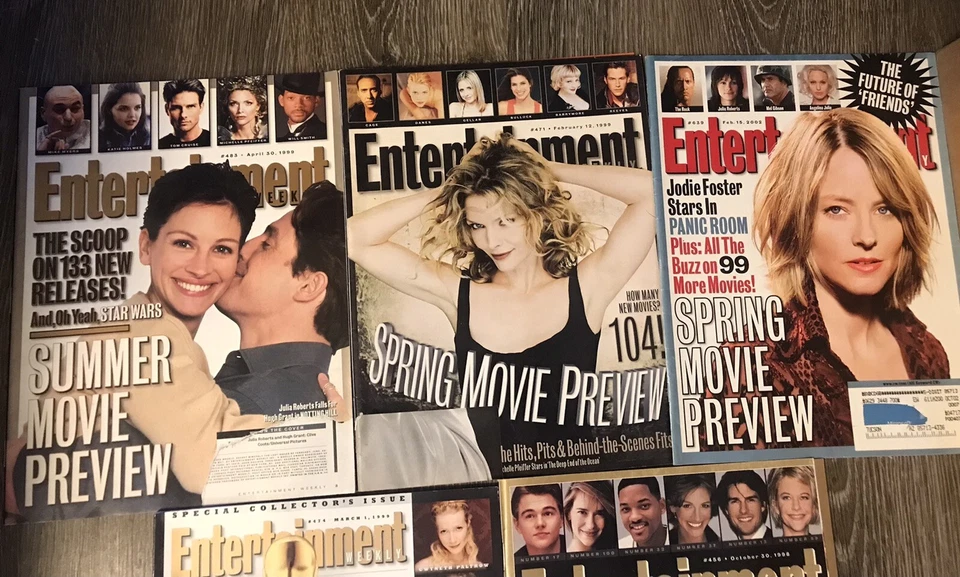 Entertainment Weekly Magazine ~Lot of 5 *NEW* ~1998 ~VINTAGE FASHION BEAUTY A++ - Image 3 of 3