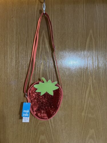Kids Glitter Cross Body Strawberry Purse by Zoe & Zac New with Tags