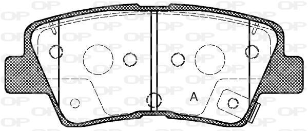Plaquettes de frein pour Hyundai i40 1.7 CRDI sans sifflement - Jeu de 4 plaquettes anti-bruit