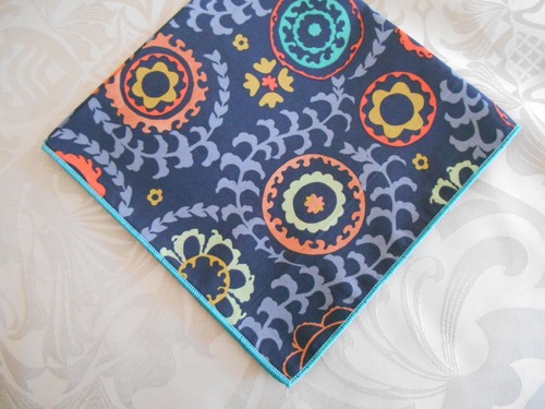 LIBERTY HANDKERCHIEF - TANA LAWN -POCKET SQUARE- STRAWBERRY THIEF, POPPY & DAISY - Bild 77 von 82
