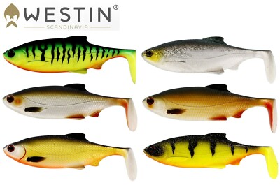 Westin lure Ricky the roach. 1-2pcs. Lure,cast,jig head,vmc,all sizes,pike teez