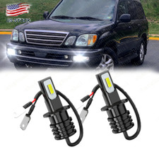 For Lexus LX470 1998-2007 2pc H3 LED Fog Ligh...
