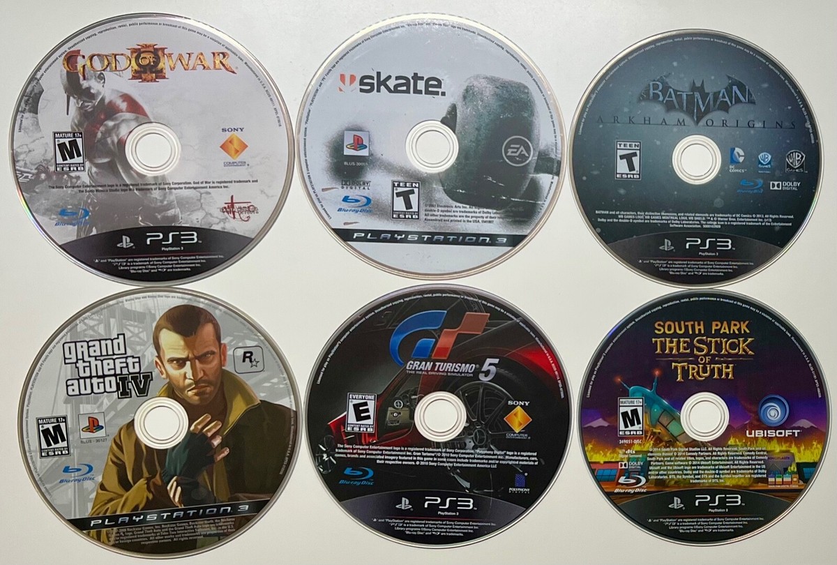 PlayStation 3 Games Lot | Discs Only | Tested | Pick and Choose | eBay