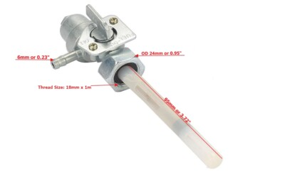 #ad Gas Tank Fuel For Honda Rebel250 Rebel 250 1985 2009 CMX 250 Petcock $10.99