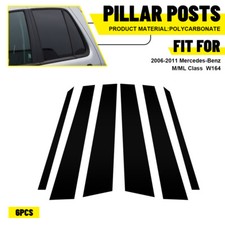 6 Pcs For Mercedes Benz Ml350ml500ml550 W164 06-11 Window Pillar Post Trim H