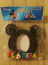 DISNEY MICKEY MOUSE RUBBER PHOTO FRAME WITH MAGNET BRAND NEW SEALED