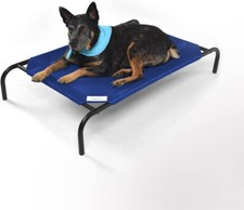 LOT OF 2 Coolaroo Elevated Pet Dog Bed for Indoors Outdoors Medium Blue