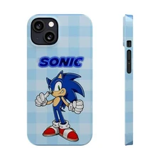 Sonic Blue iPhone Case