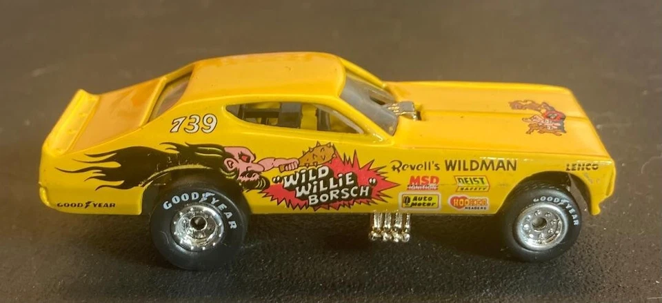 MOPAR WILD WILLIE BORSCH 1971 DODGE CHARGER FUNNY CAR NHRA DRAG STRIP LEGEND - Image 3 of 4