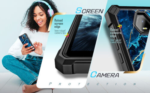 Funda protectora de teléfono de cuerpo completo para Schok Volt SV55 con protector de pantalla incorporado - Imagen 10 de 56