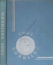 High School Yearbook Winchester Virginia John Handley High School Handlian 1965