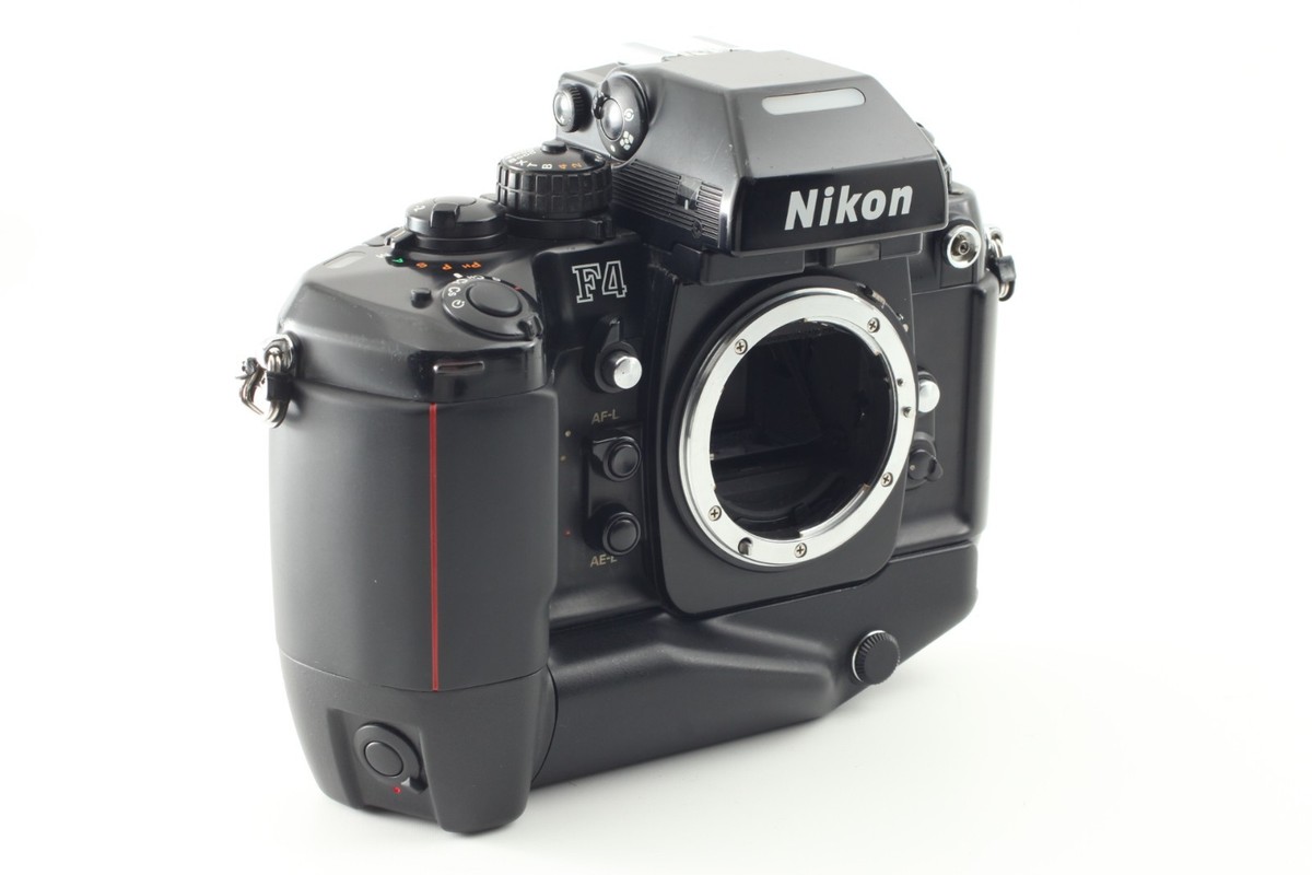 Excllent++++] Nikon F4s 35mm SLR Film Camera w/MB-21 from
